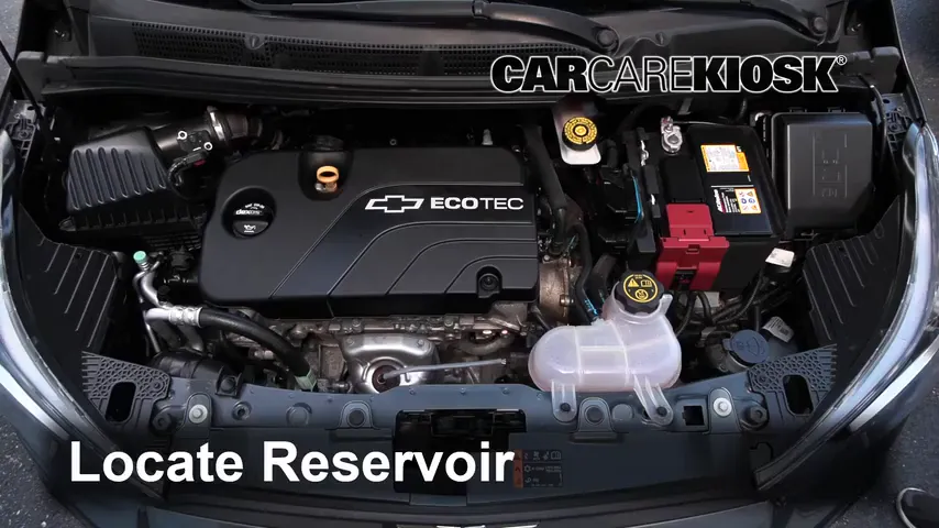 2017 Chevrolet Spark LS 1.4L 4 Cyl. Windshield Washer Fluid